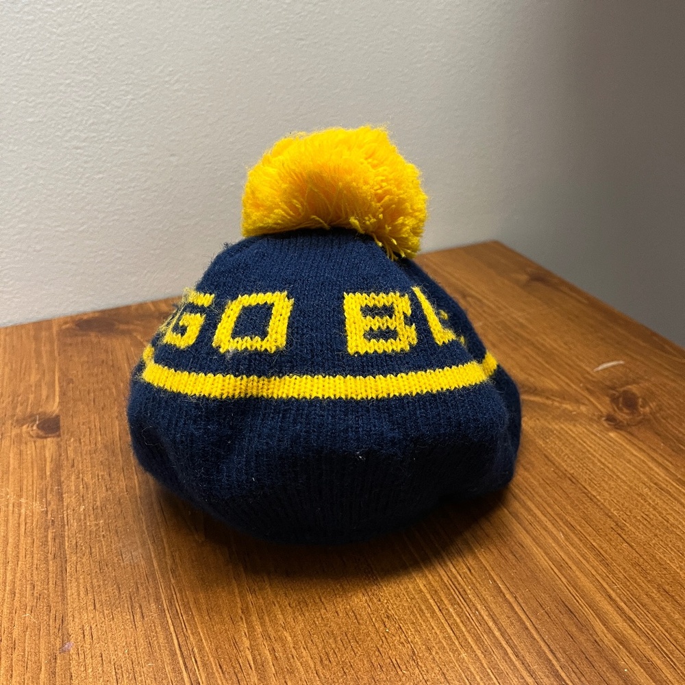 University of Michigan UofM Tassel Hat and Mittens, OS - Picture 8 of 16